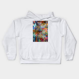 Color Labyrinth Kids Hoodie